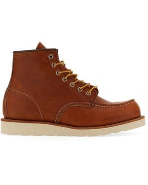 Red Wing Moc Toe Boot - Brown