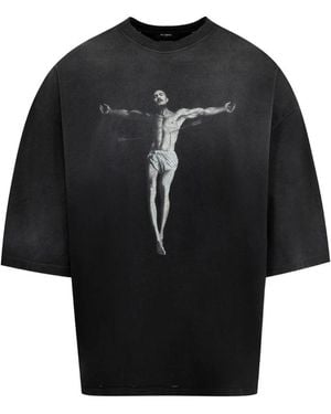 Willy Chavarria Cotton T Shirts - Black