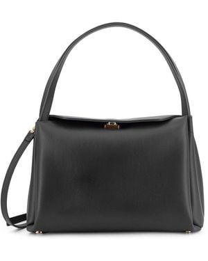 THEMOIRÈ Eudora Vegan Leather Crossbody Bag-Donna - Nero