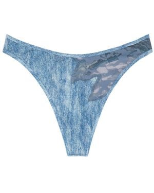 Diesel X Fenty By Rihanna C-Lace-Thong - Blue