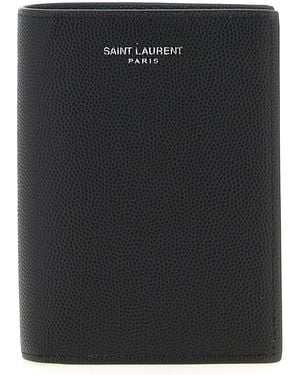Saint Laurent Paris Portafogli Nero-Uomo