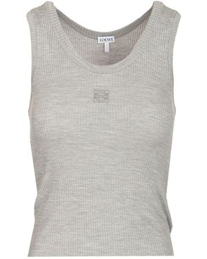 Loewe Anagram Tops - Grey
