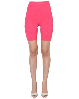 Helmut Lang BERMUDA CICLISTA IN VISCOSA - Rosa