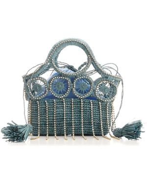 MADE FOR A WOMAN Rija Preciosa Handbags Light Blue