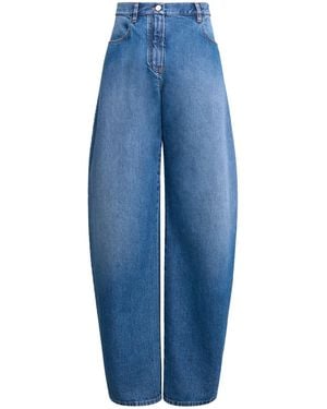 Alaïa Low Round Pants - Blue