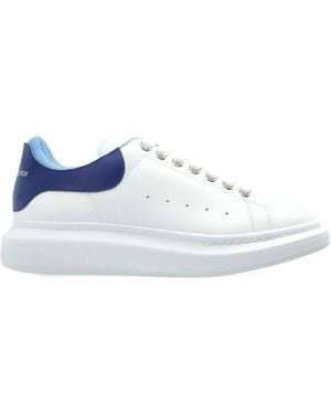 McQueen Leather Sneakers - Blue