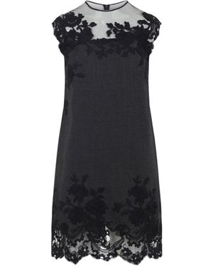 Ermanno Scervino Mini Dresses Grey - Black