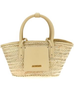 Jacquemus Le Petit Panier Soli Tote-Donna - Metallizzato