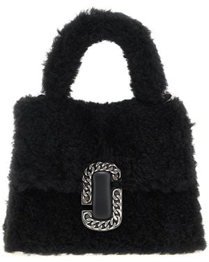 Marc Jacobs Teddy St. Marc Hand Bags - Black