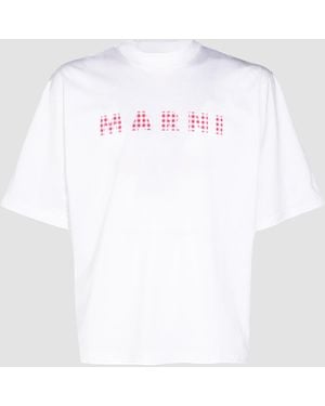 Marni T-shirts And Polos Lily White