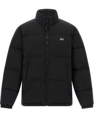 Lacoste Logo Down Jacket - Black