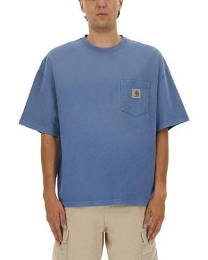 Carhartt "Hudson Pocket" T-Shirt - Blue