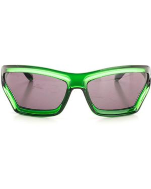 Loewe Arch Mask Glasses - Green