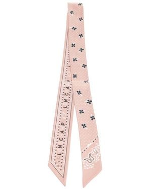 Longchamp French Scarves And Foulards Rose - Pink