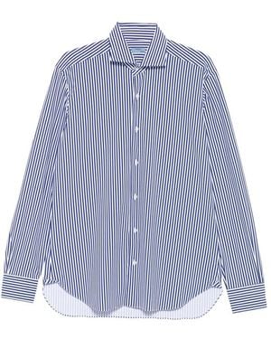 Barba Napoli Fabric Shirts - Blue
