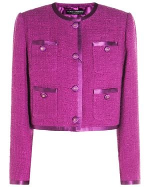 Dolce & Gabbana Jackets - Purple