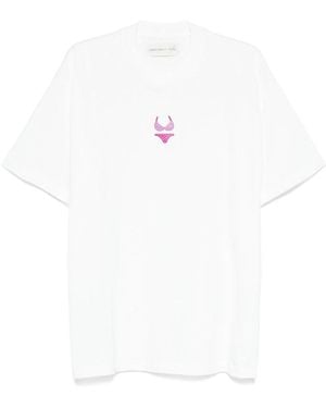 Alberto Bresci X Beefbar Cotton T Shirts - White