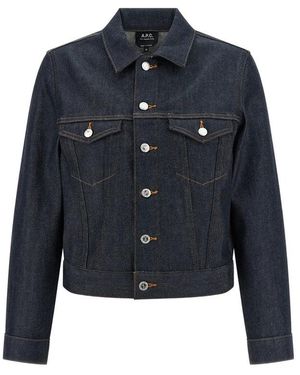 A.P.C. Jackets - Blue
