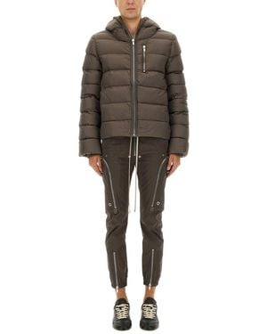 Rick Owens Down Jacket "Gimp" - Multicolor