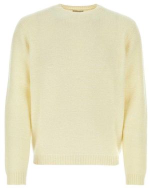 LeKasha Cream Cashmere Sweater - Natural