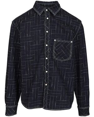 KENZO Weave Shirts - Blue
