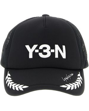 Y-3 Trucker' Capsule Cap X Nbhd Hats - Black