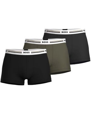 BOSS 3-Pack Boxer-Uomo - Nero