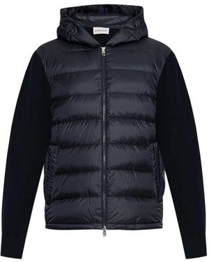 Moncler Felpa Imbottita - Blu
