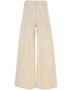 Camilla & Marc Two-Tone Denim Palma Wide-Leg Jeans - White