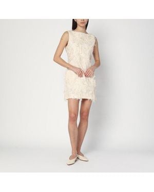 MKDT STUDIO Atelier Dashan Cream-Colored Dress - Natural