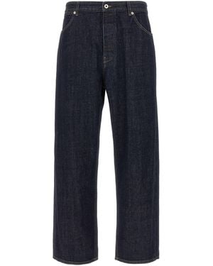Jil Sander Jean Cotton Diagonal - Blue