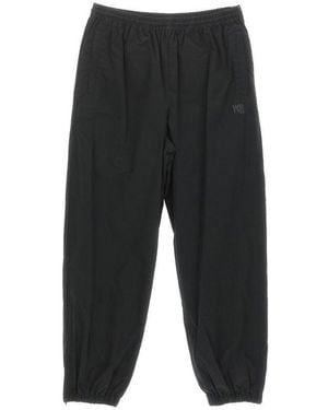 T By Alexander Wang Polyester Blend Sweatpants - Black