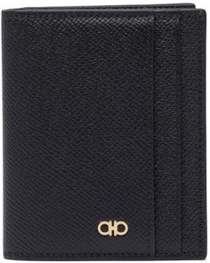 Ferragamo Wallets & Card Holders Nero-Uomo