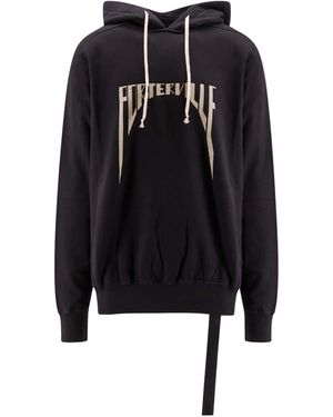 Rick Owens Felpa Oversize - Nero