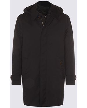 Moorer Coats Dark Blu - Black