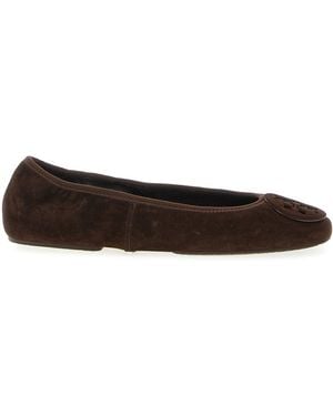 Tory Burch Reva Ballerinas - Brown