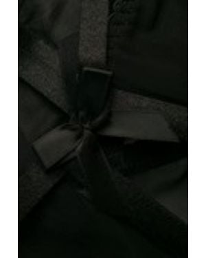 ATELIER BORDELLE Lace Multi-Strap Bra Underwear - Black