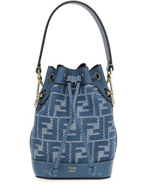 Fendi Mon Tresor Hand Bags Light - Blue