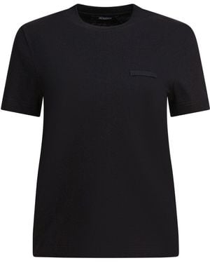 Jacquemus T-shirts Black