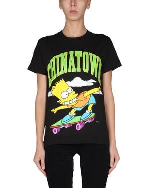 CHINATOWN MARKET X THE SIMPSONS "cowabunga" T-shirt - Black