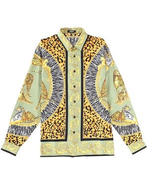 Versace "Wild Cats" Shirt - Metallic