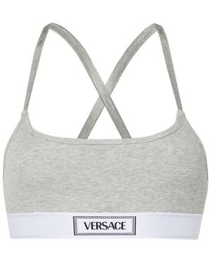Versace Intimo Cotone-Donna - Grigio