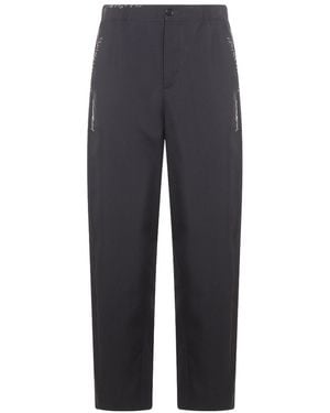 Marni Trousers Blacks And Greys