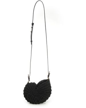 Chloé Sea Treasures Crochet Shoulder Bag in Black | Lyst