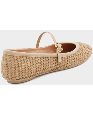 Gianvito Rossi Flat Shoes Sand - Natural