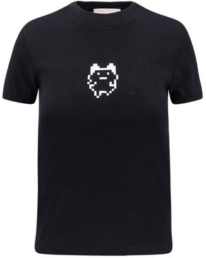 Coperni X Tamagotchi Organic Cotton T-Shirt - Black