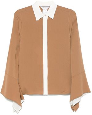 Max Mara Silk Shirts - Natural