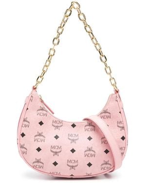 MCM Tote Bags Pelle-Donna - Rosa