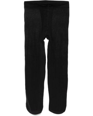 Jean Paul Gaultier Sheer Tights - Black