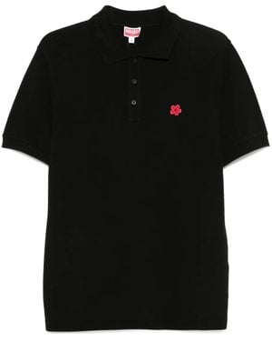 Tシャツ・カットソー KENZO Embroidered Cotton Oversize Polo Shirt Boke Flower 2.0' embroidered polo in cotton | Women's | KENZO